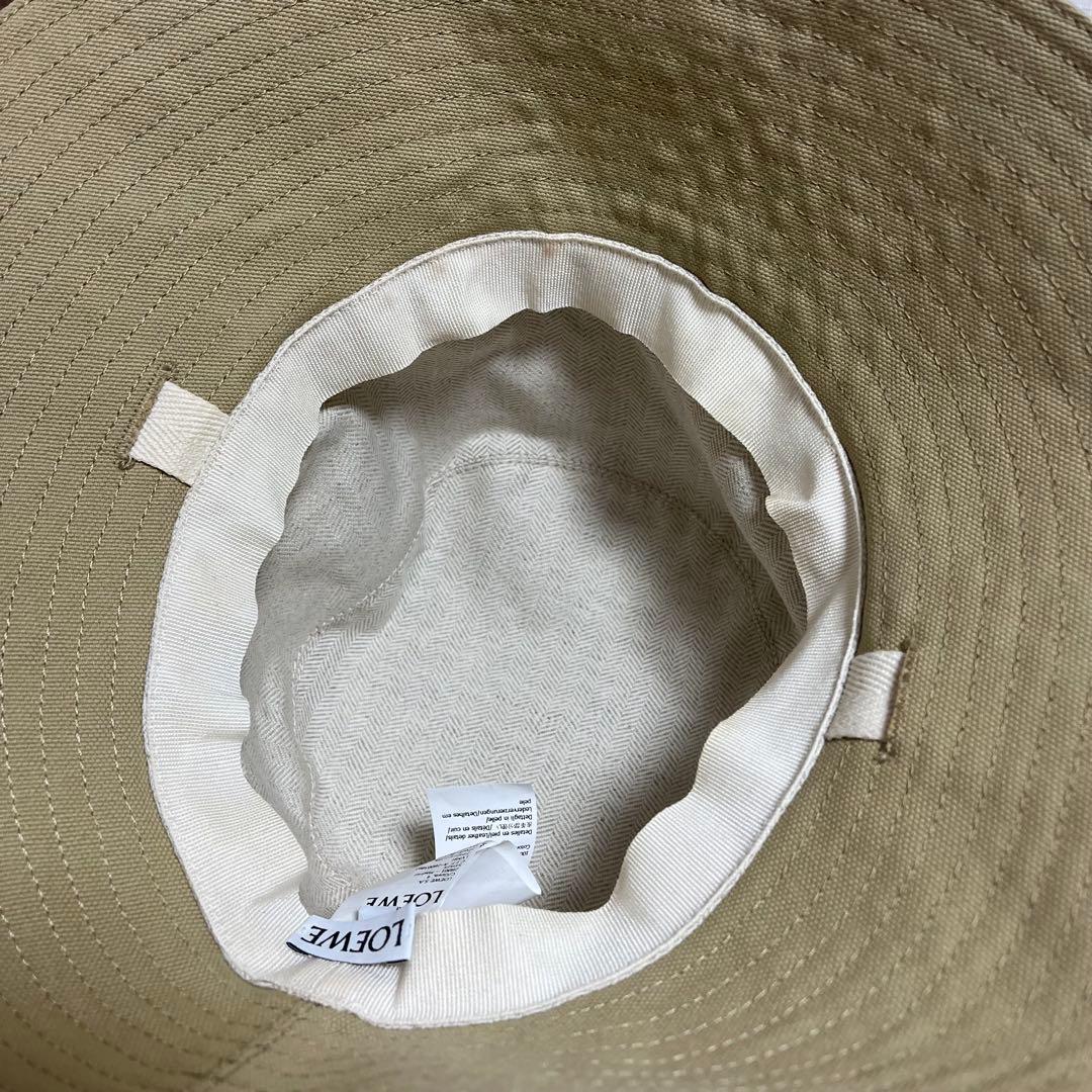 ロエベ　ハット　フィッシャーマンハット　キャンバス