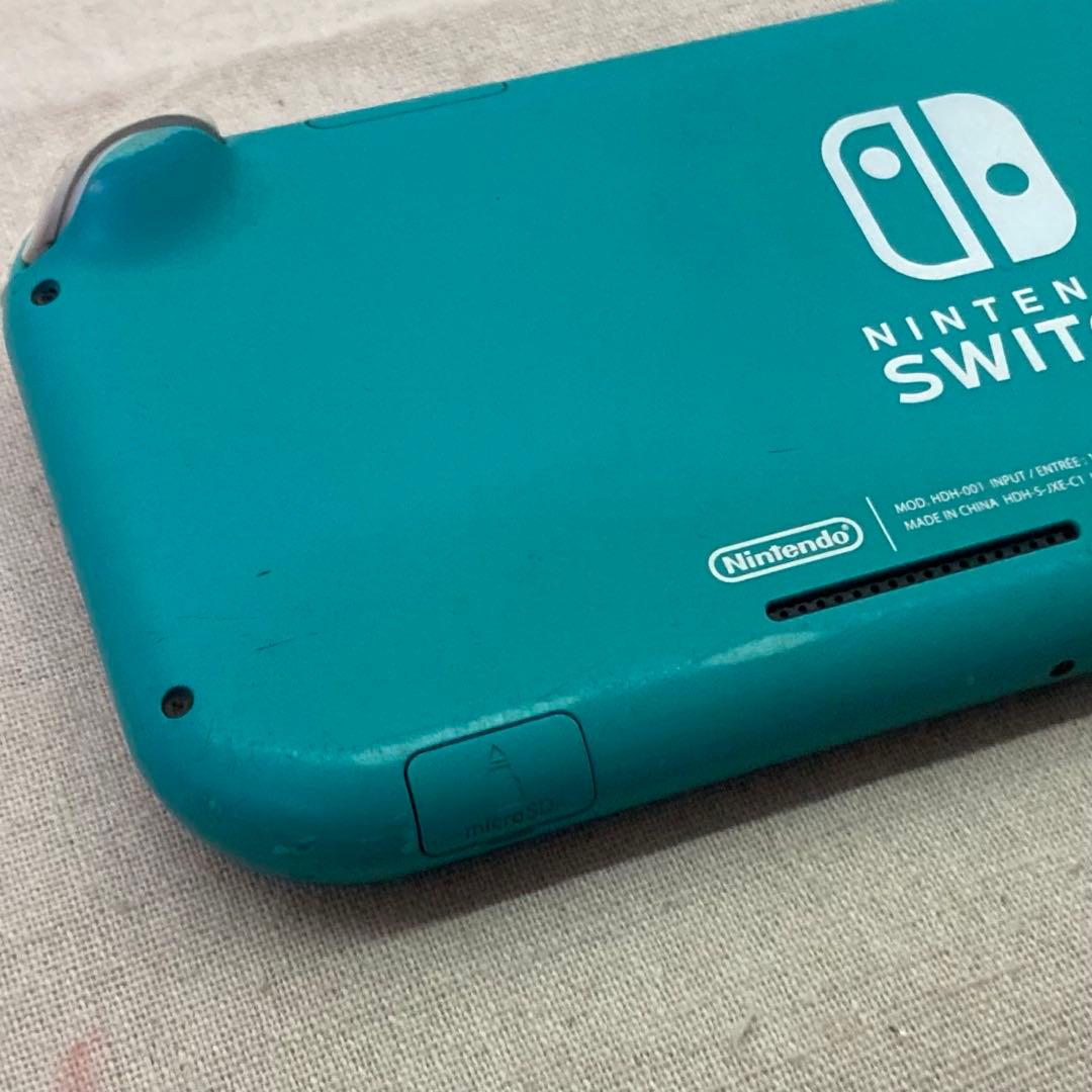 現状品 Nintendo 任天堂 Switch Lite ターコイズブルー　JA