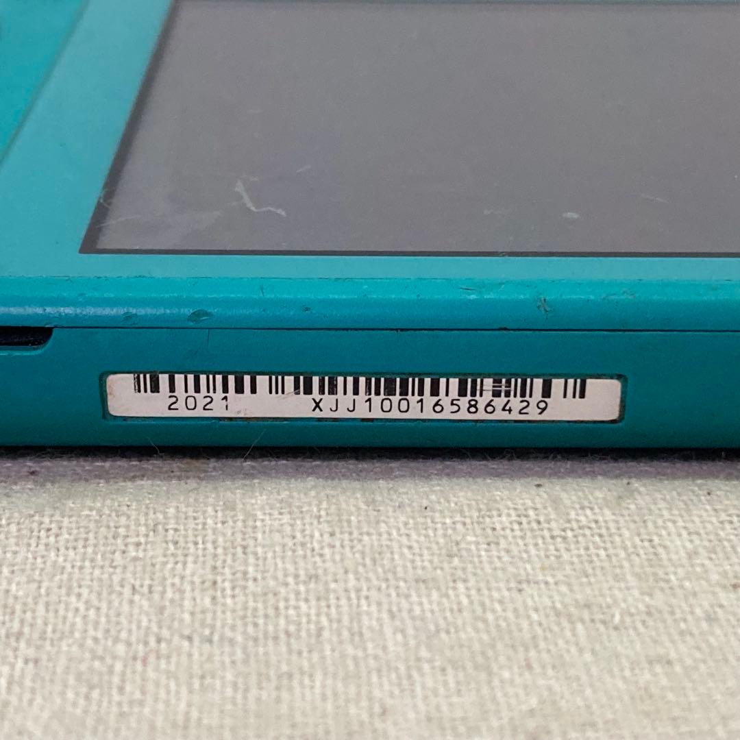 現状品 Nintendo 任天堂 Switch Lite ターコイズブルー　JA