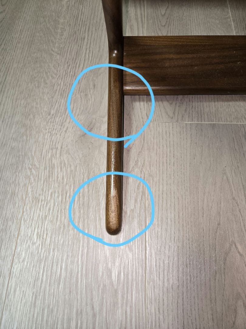 の*り様 飛騨家具 イバタインテリア STサイドテーブル 45 ウォールナット