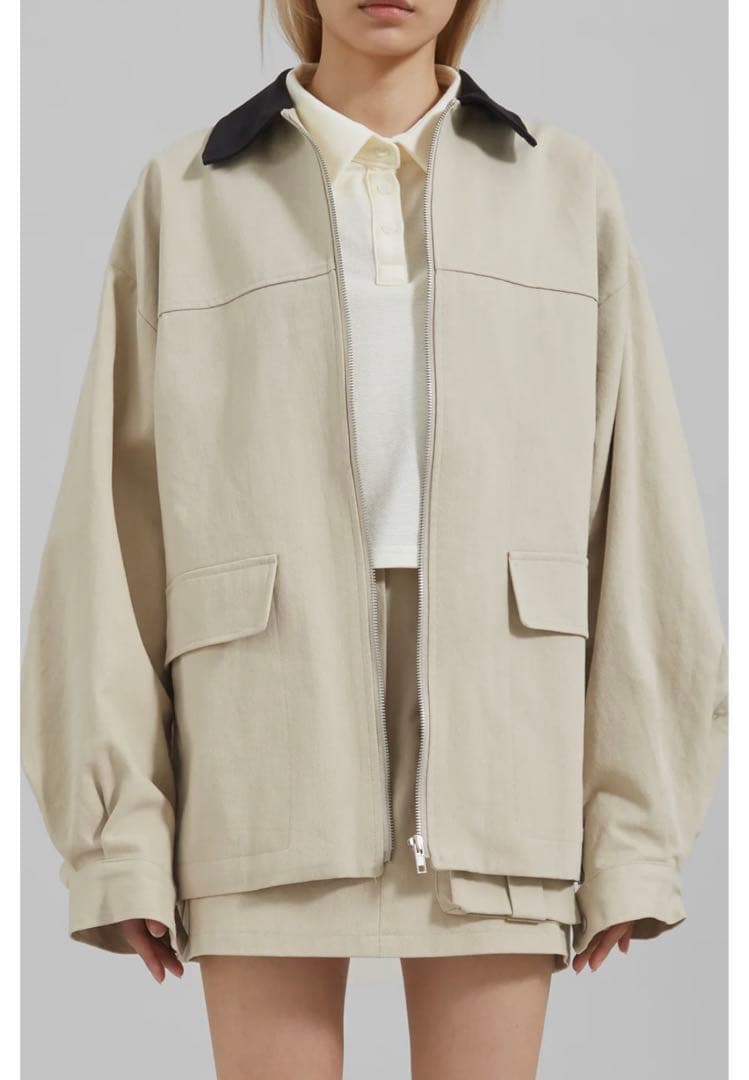 The Frankie Shop 百々千晴さん愛用◆ユーティリティーJK