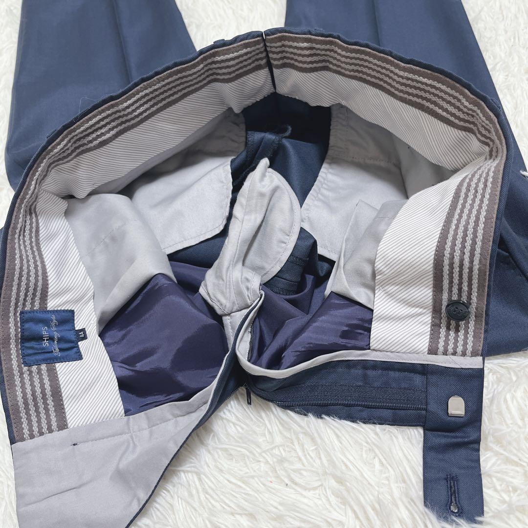 SHIPS スーツ　セットアップ　ロロピアーナ　シルク