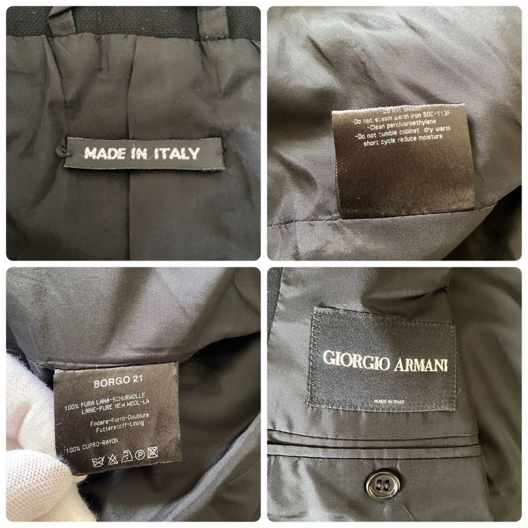 GIORGIO ARMANI スーツ セットアップ BORGO 21 サイズ52