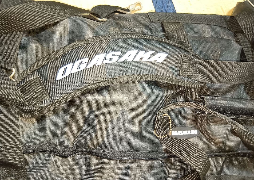 OGASAKA オガサカ スキー 2台 収納 ケース 迷彩 Lサイズ 中古品