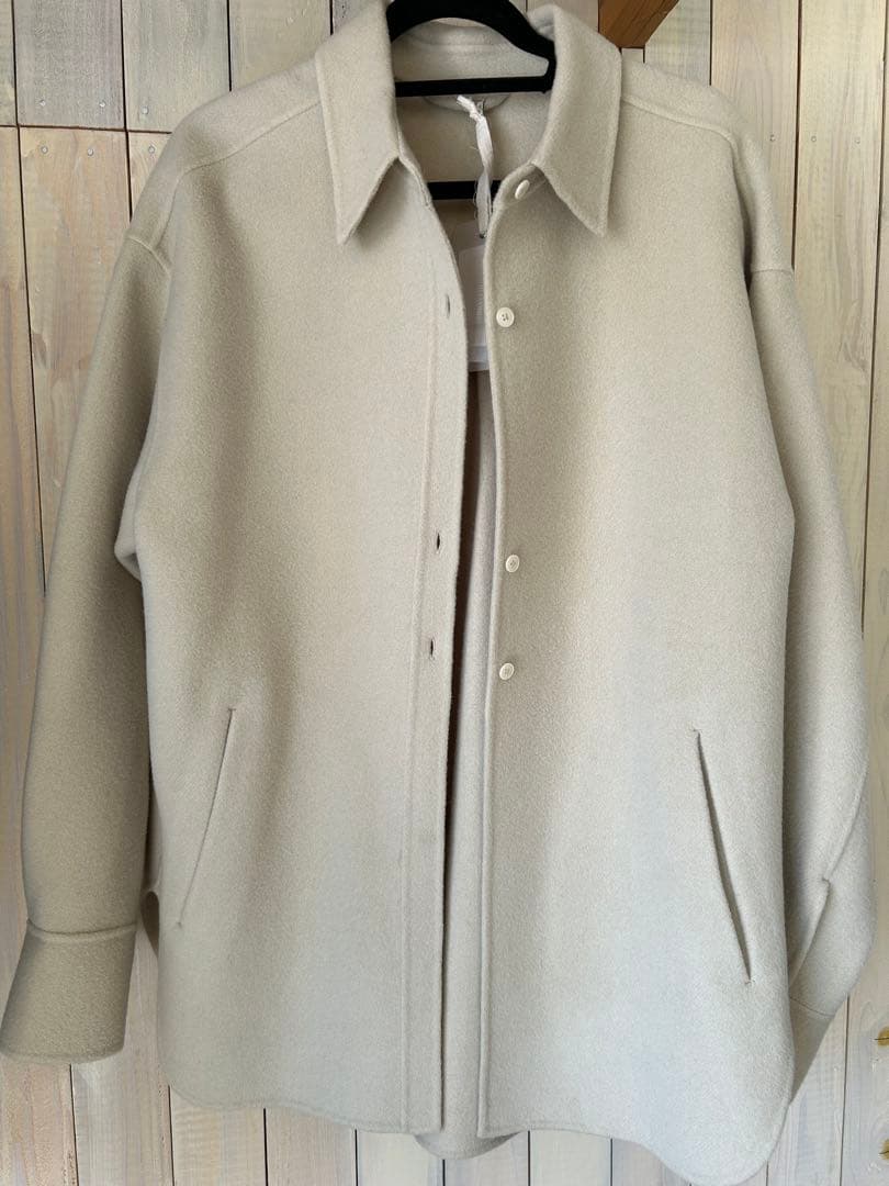 【新品タグ付】TODAYFUL ウールシャツジャケット 38