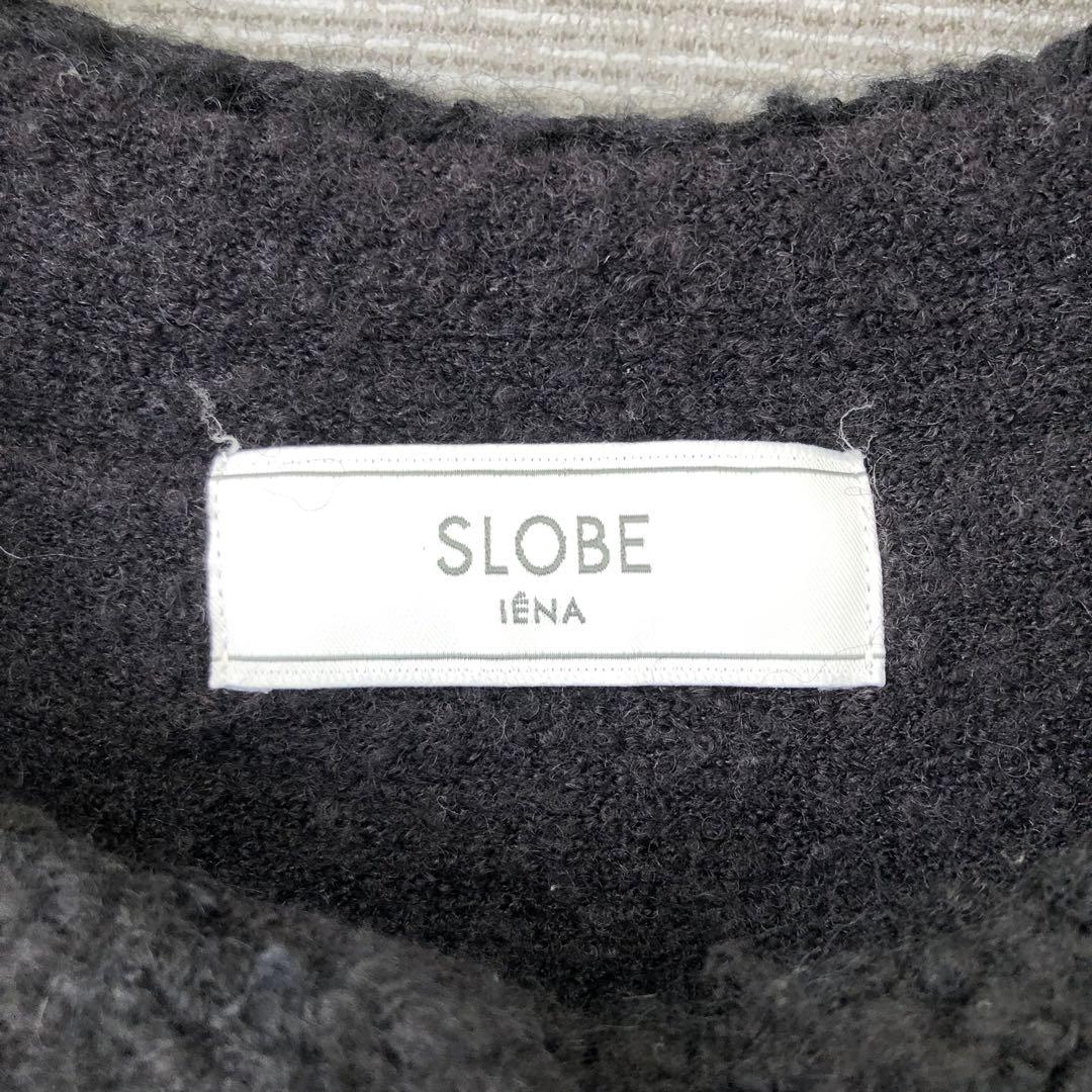 SLOBE IENA 2022AW 金ボタンツィーディジャケット ブラック