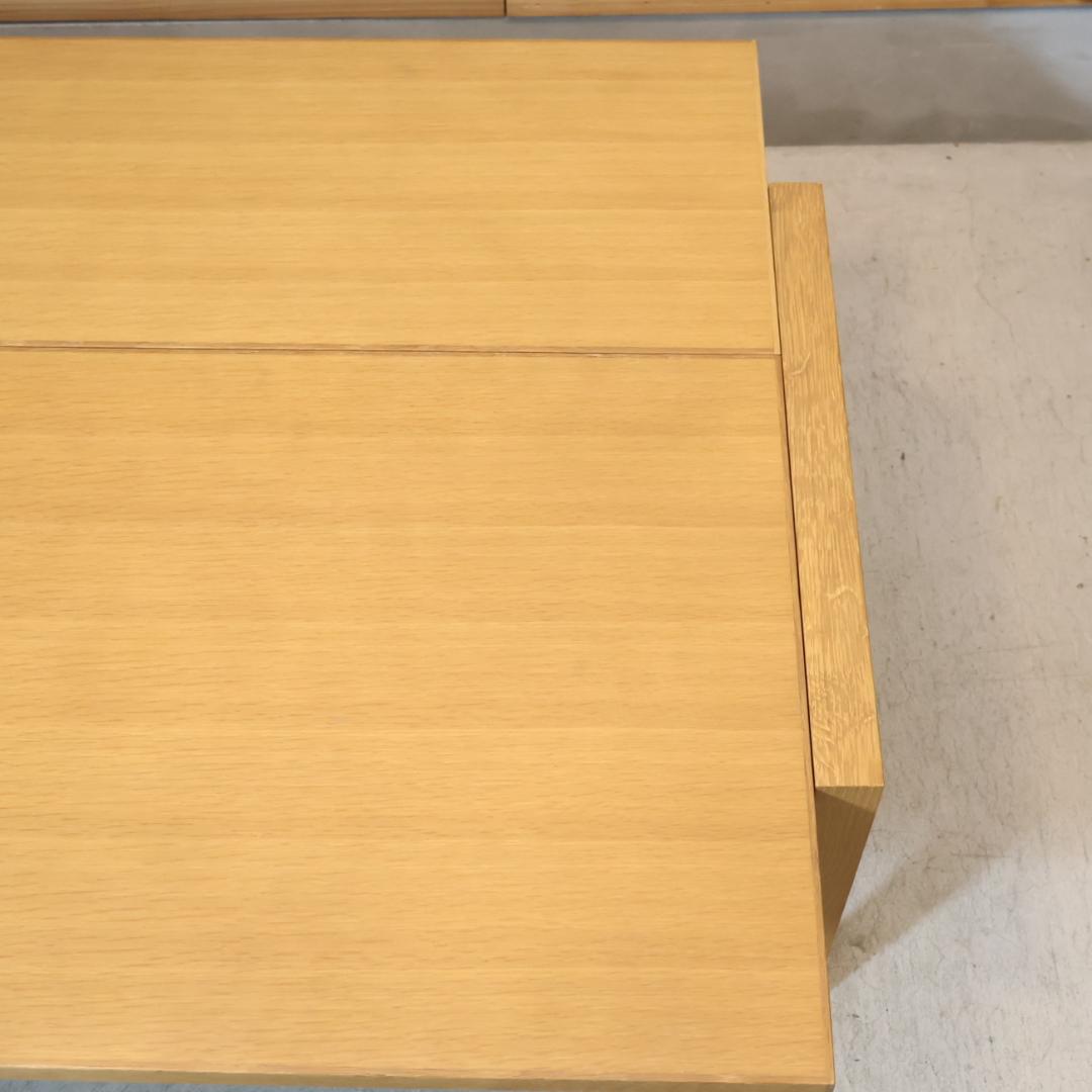 ACTUS アクタス アルケミー オーク材 エクステンションリビングテーブル