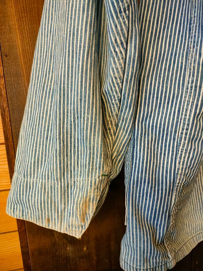 OshKosh B`Goshストライプ カバーオール