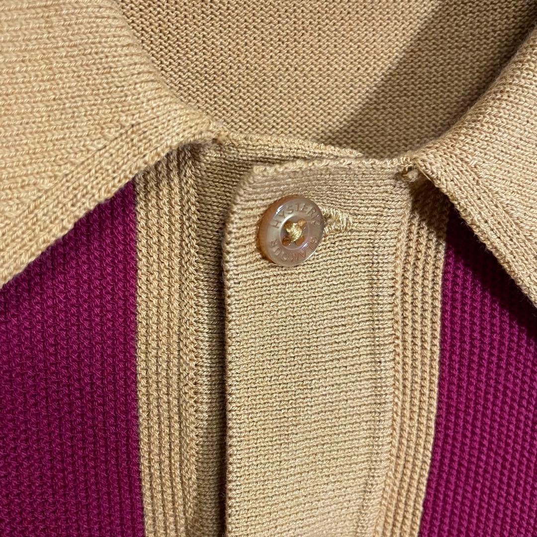 【最高カラー】ヒステリックグラマー　刺繍サークルガールロゴ　ニットポロ　XL