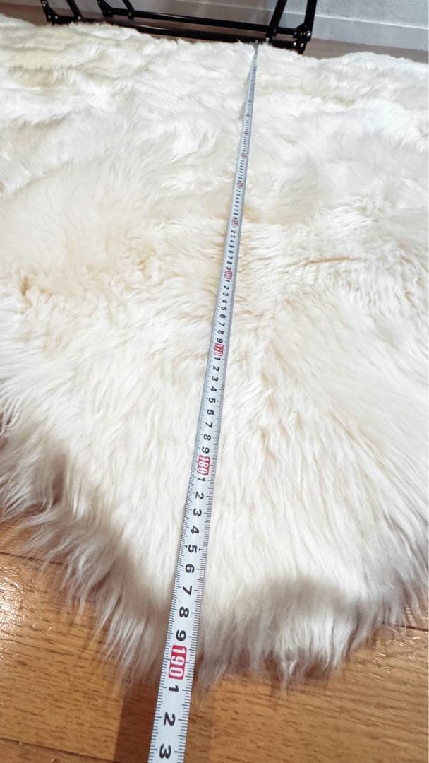 特大 ウィンドワード ラムスキンラグ 8匹物 WINDWARD コストコ 絨毯