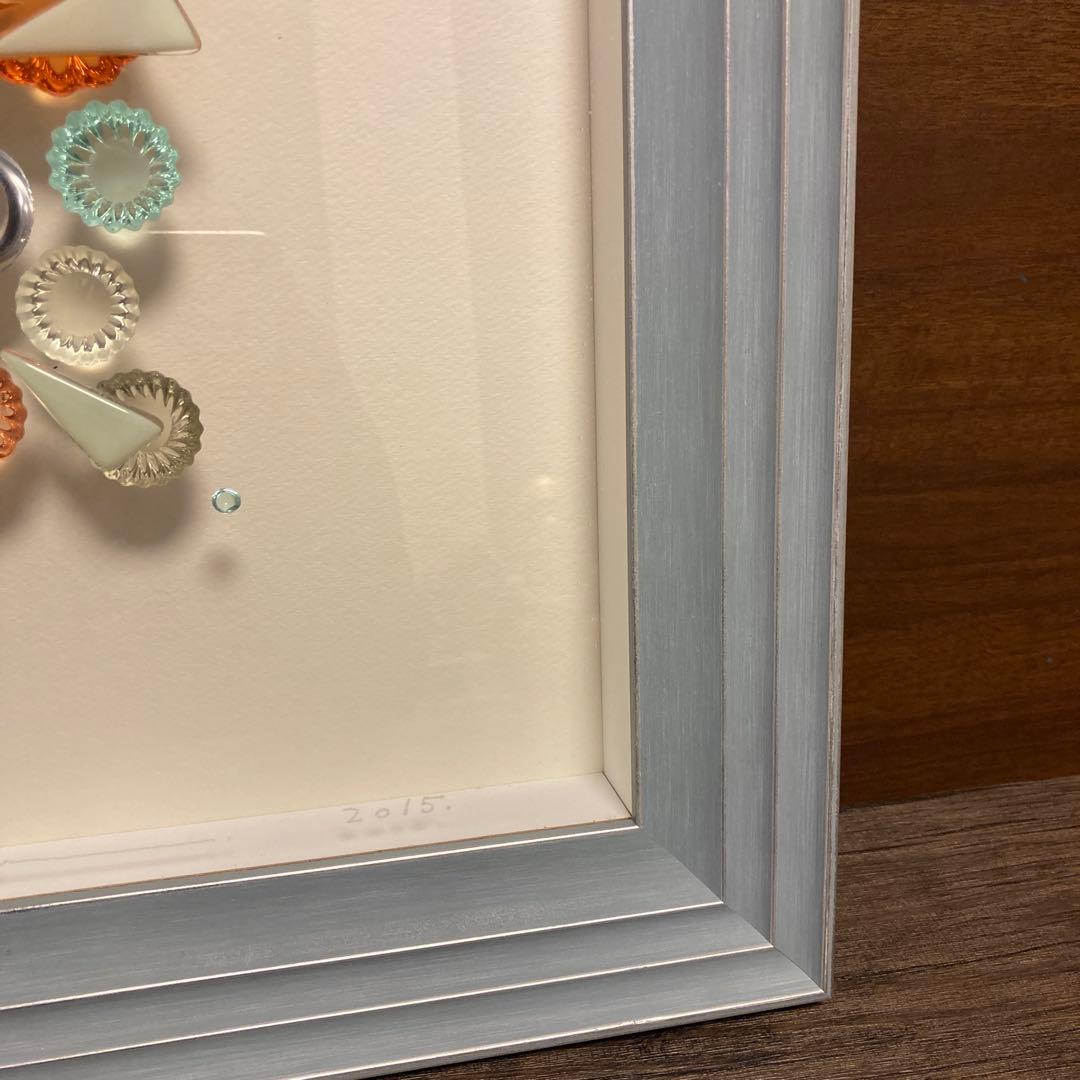 【4き】上村由希　 ガラスコラージュ　SavoN Bouquet