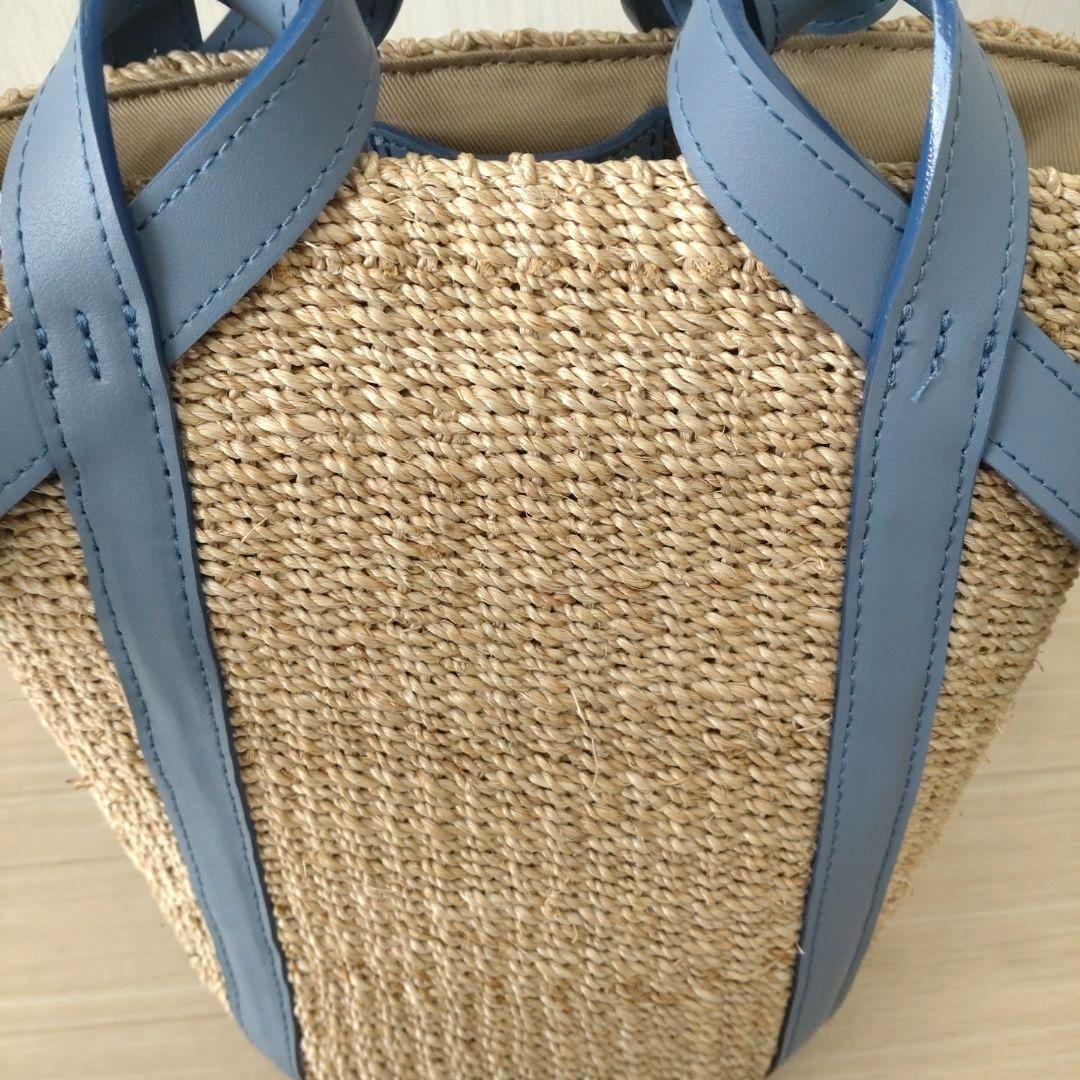 美品　ヴィオラドーロ　 かごバッグ