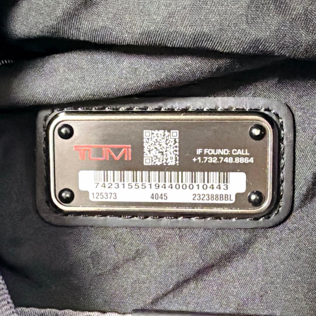 美品✨希少✨TUMI アルファ ブラボー バックパック ナイロン ブラック