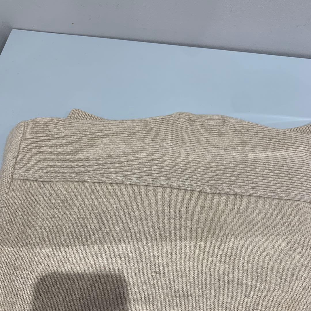 中古◆イッセイミヤケ ニット　メンズ ベージュ M ISSEY MIYAKE