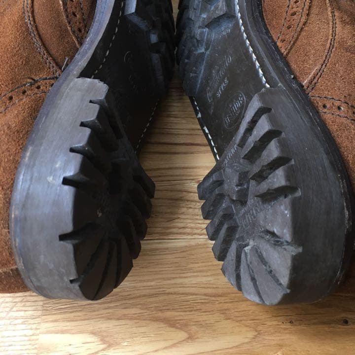 DAITA KIMURA スウェードウィングチップブーツ