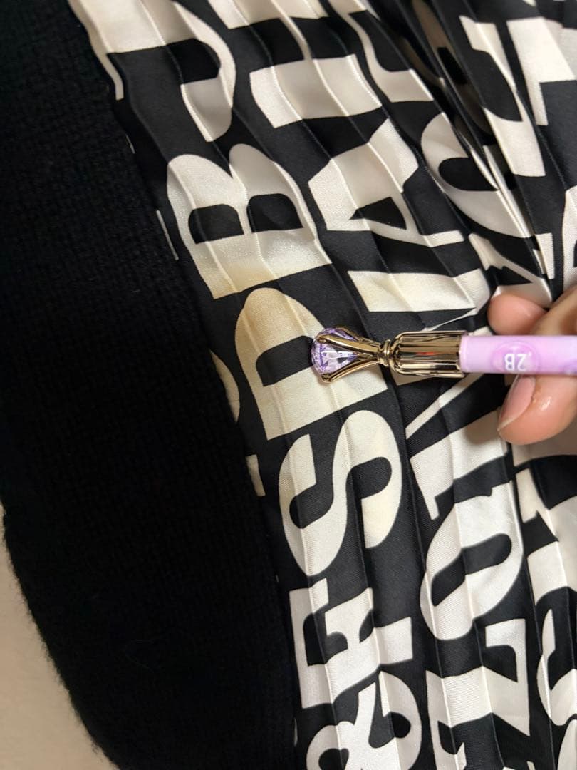 sacai ブラック カーディガン