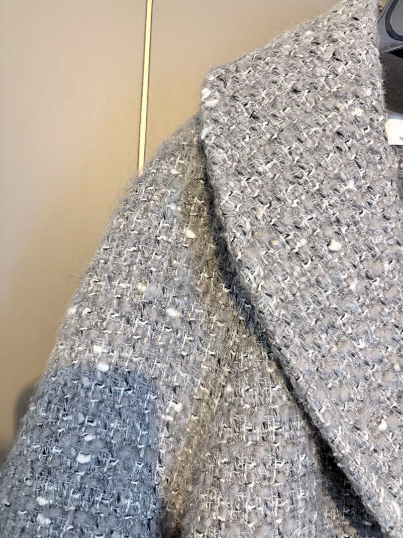 ジャケット・アウター CLANE MINAMI TANAKA OVER TWEED COAT