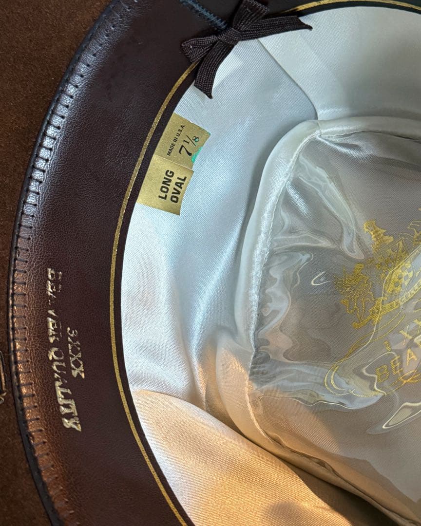 [Vintage] 3XXX ビーバーハットブラウン