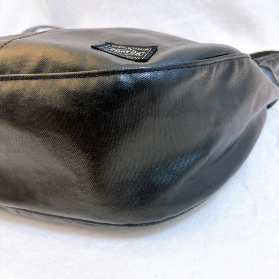 極美品✨PORTER フリースタイル ショルダーバッグ ブラック ハーフムーン
