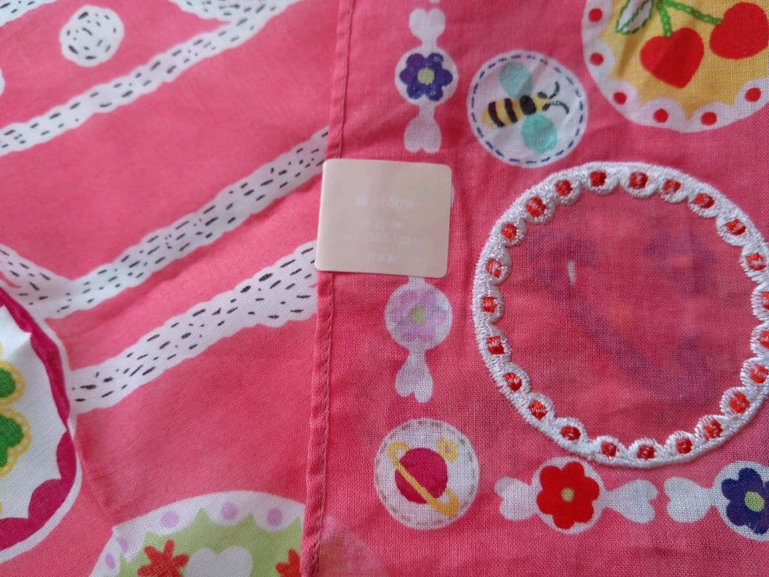 【未使用品】Vivienne Westwood 刺繍ハンカチ