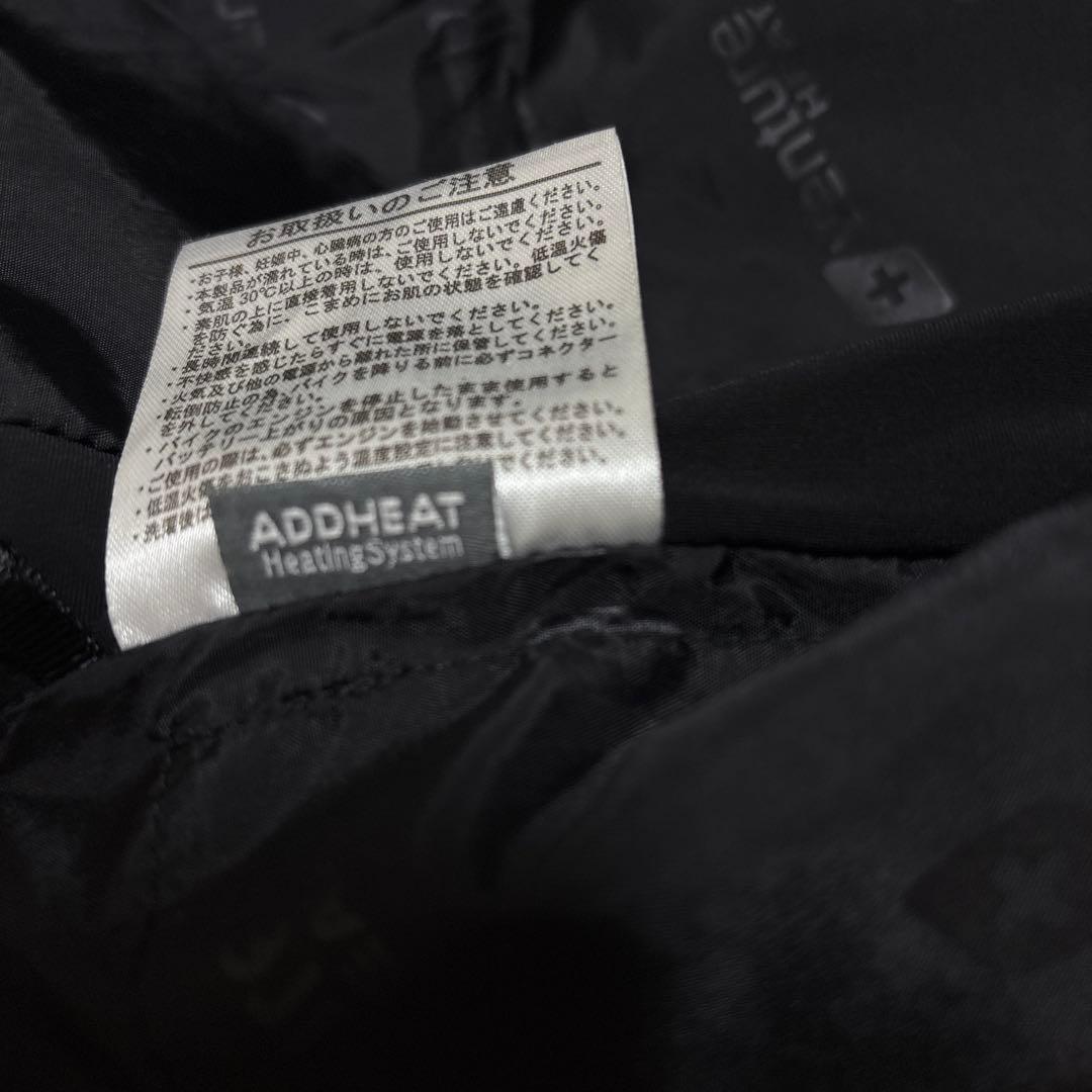 HEATECH woman ヒートマスター ジャケット ジャンパー 電熱 黒