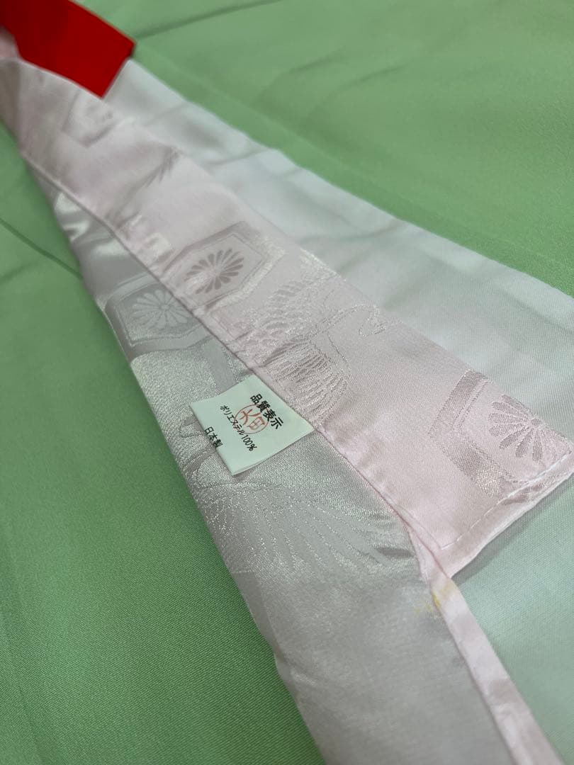 中古★美品　七五三　きものと長襦袢　2点　四つ身　C07