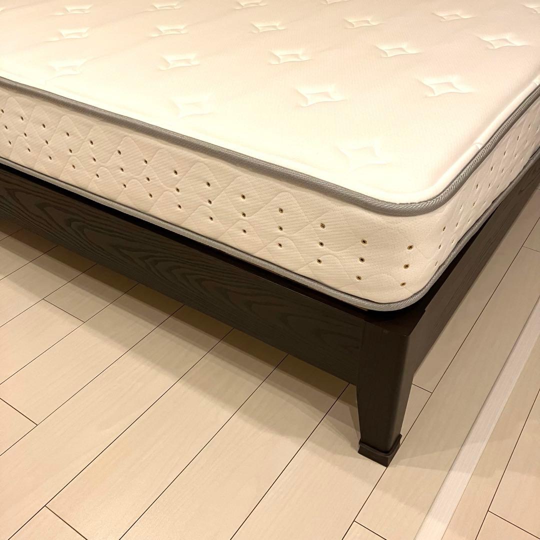 アクタス　ACTUS ベッド　ダブルベッド　マットレス付き