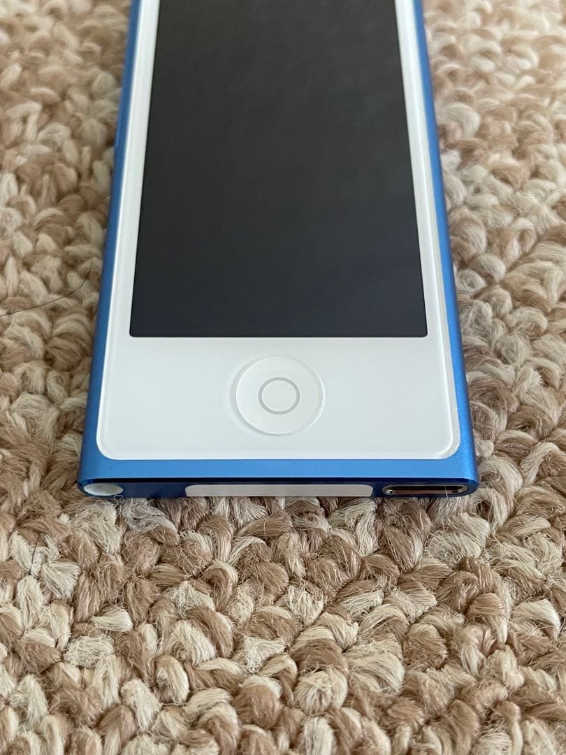 ☆美品 動作確認済 iPod nano 第7世代 ブルー 2015年モデル