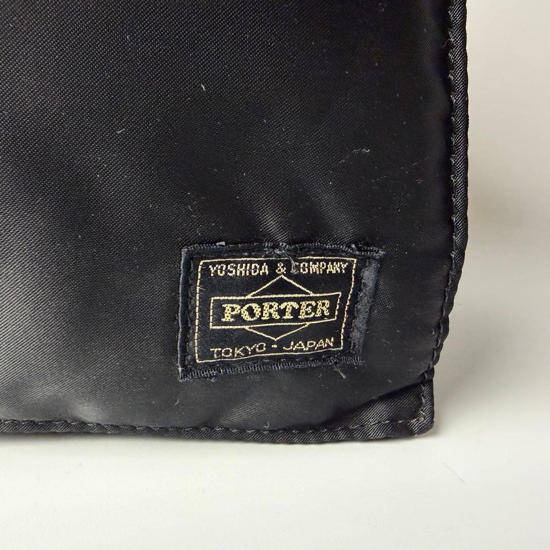 ポーター タンカー ヘルメットバッグ フラップ 2way ブラック大容量