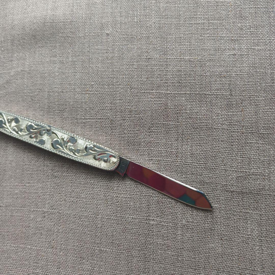 F 藤本ナイフ ペーパーナイフ 銀製品