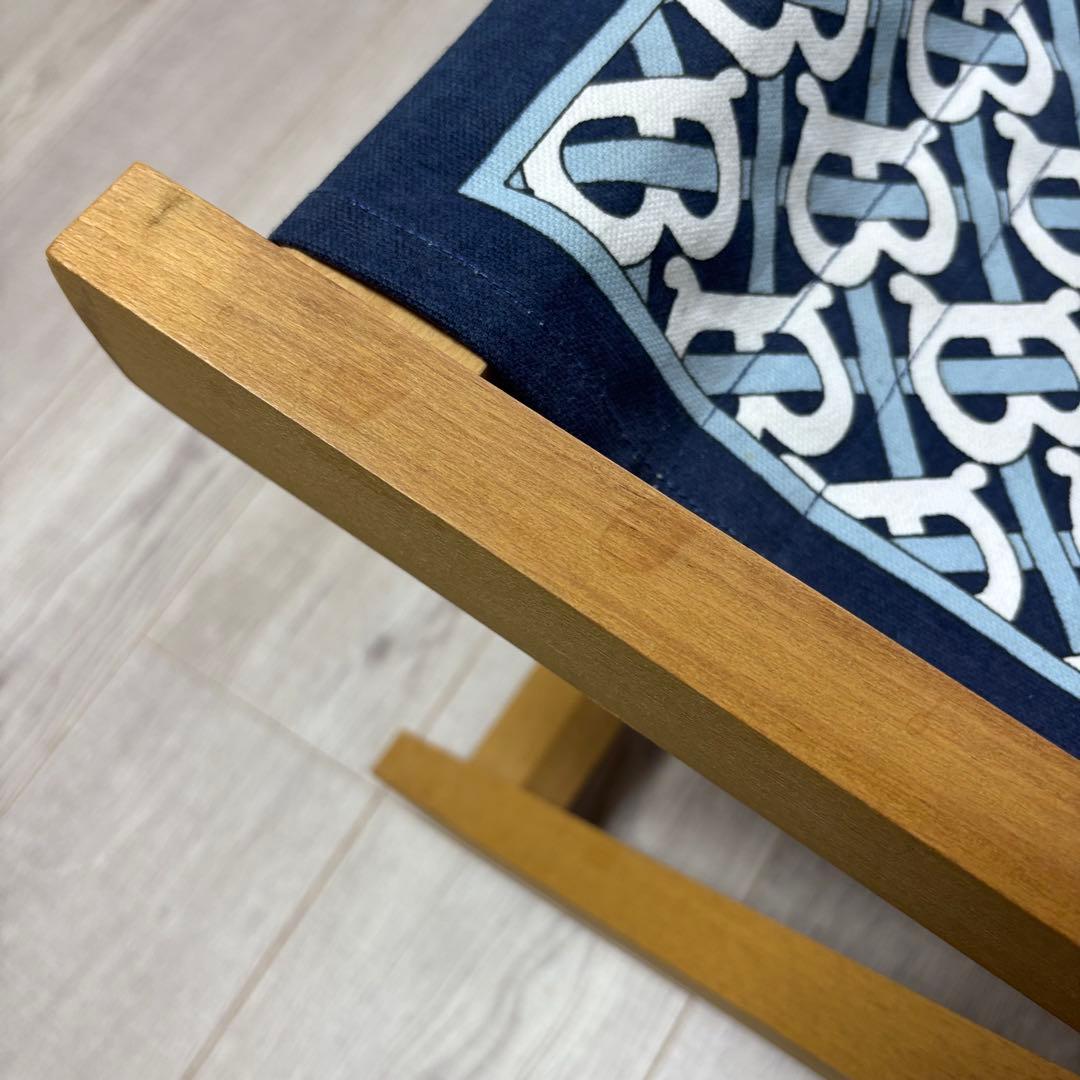 バーバリー BURBERRY リクライニングチェア ロッキングチェアー ウッド