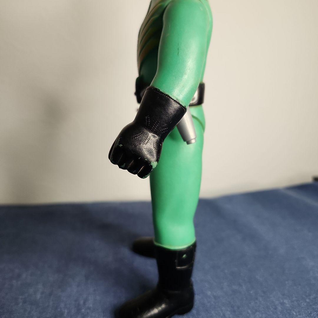 s*3様 ミドリレンジャー　ソフビ　面なし　武器なし　マントなし。レア