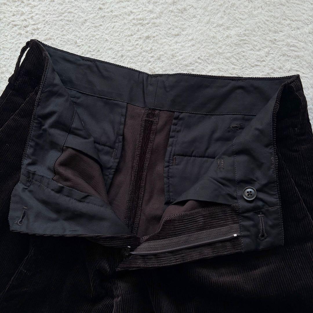 極美品✨プラステ スーツ セットアップ ダブルボタン　コーデュロイ ブラウン S