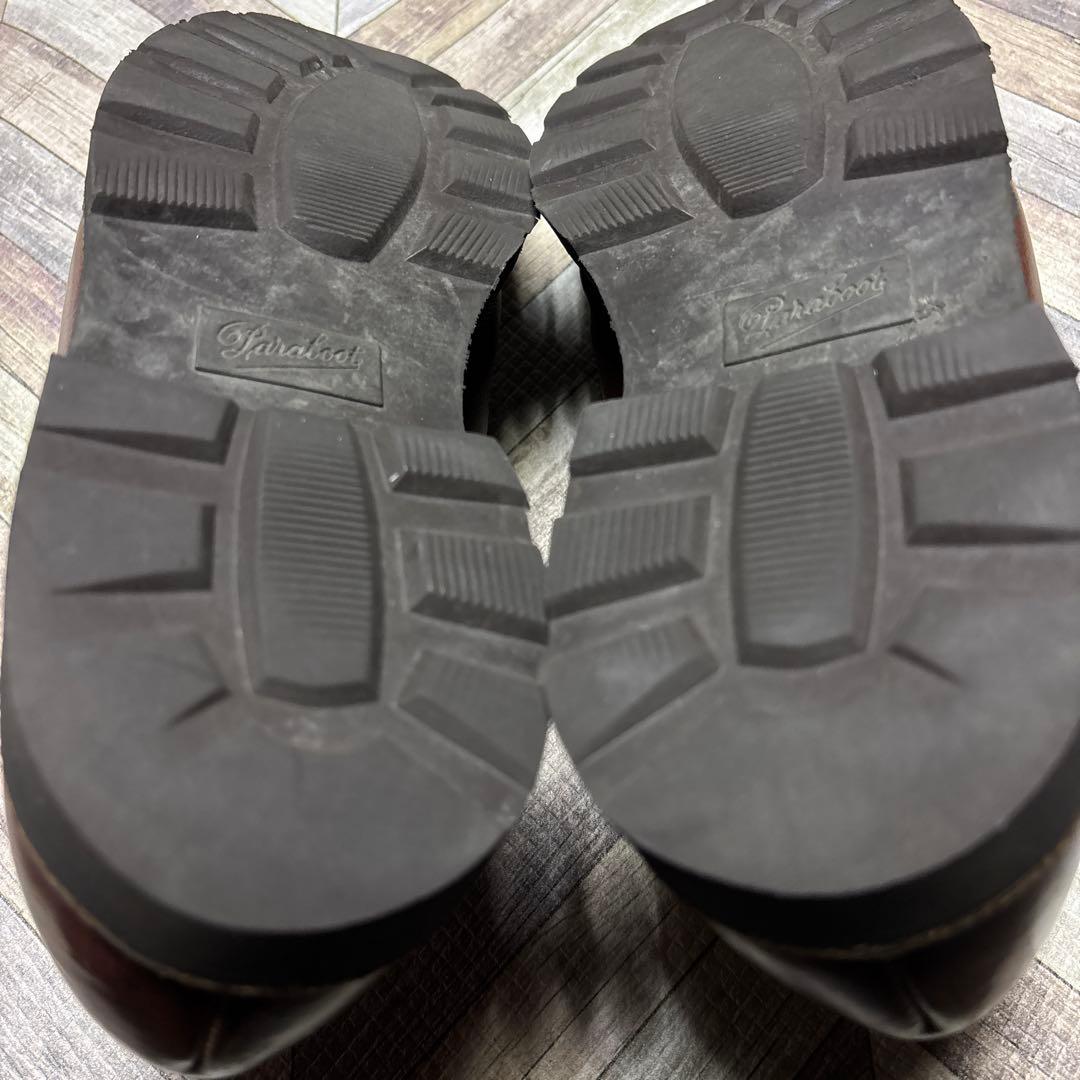 希少 Paraboot パラブーツ ミカエル フォック アザラシ 40 ブラウン