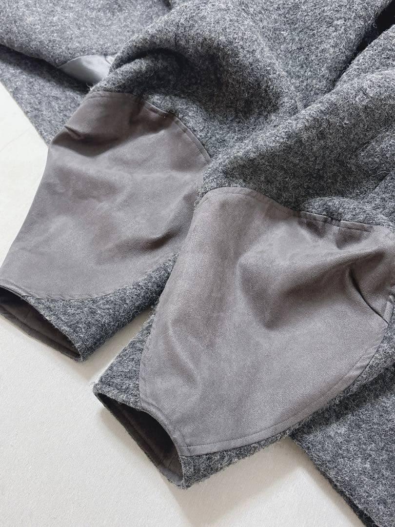 ●美品✨Hella ヘラ アームパッチショートコート　ウール　伊藤颯希さん