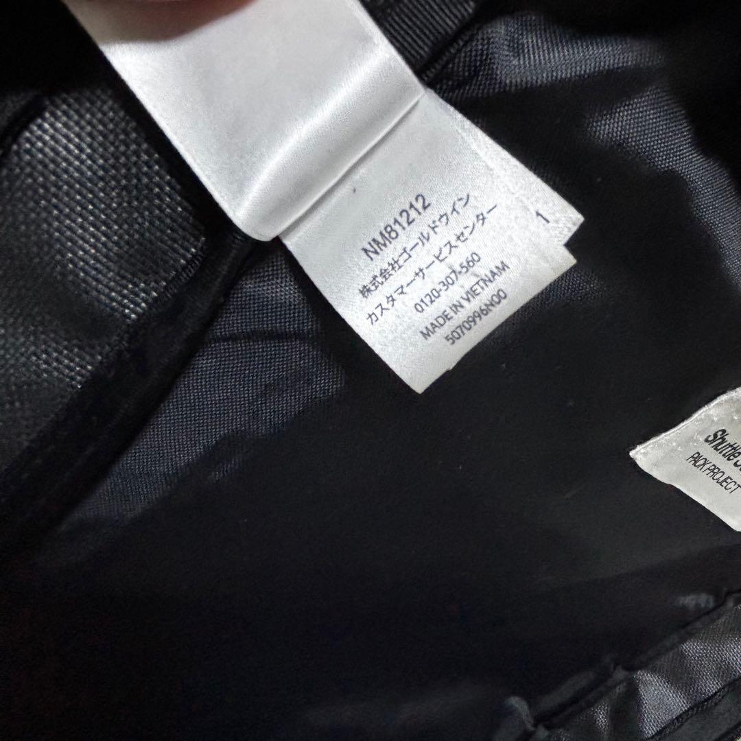 廃盤　NM81212 THE NORTH FACE シャトルデイパック 黒 3層
