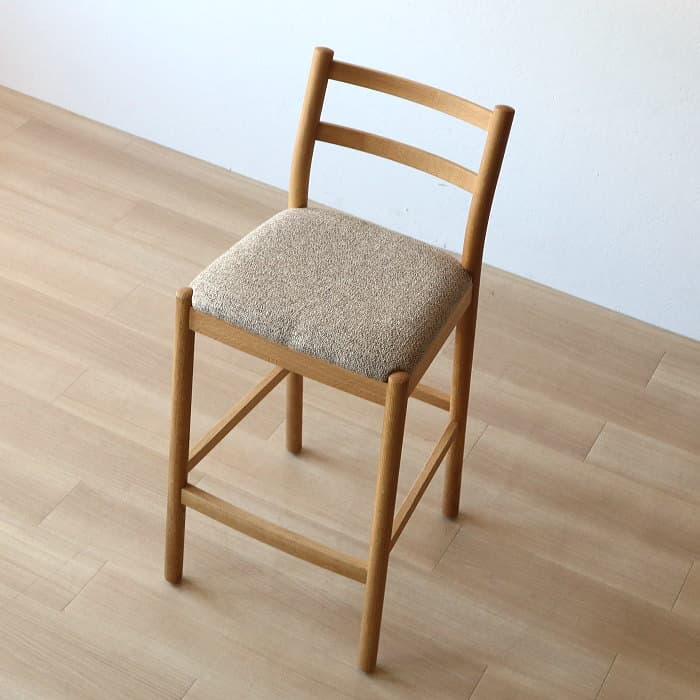 オールド 飛騨の家具 日進木工 nissin カウンターチェア ナラ材 無垢材