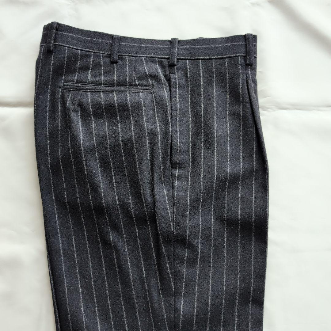 エルメネジルド・ゼニア フランネルストライプスーツ