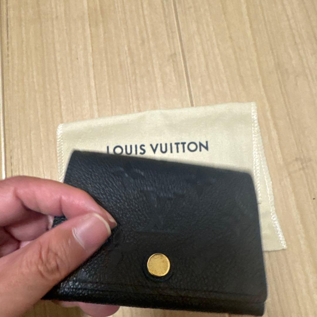 極美品】 LV ルイヴィトン モノグラム アンプラント 名刺入れ カードケース