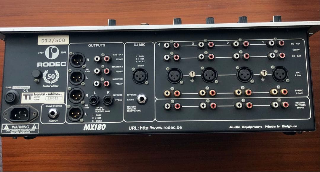 サイトウRodec MX180 Lmited Edition レアミキサー