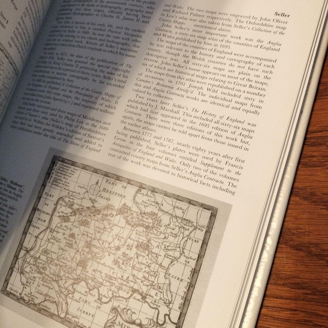 BRITISH COUNTY MAPS 参考書