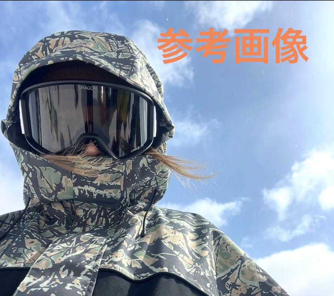 DRAGONドラゴンDX3Lゴーグル ルーマレンズ ダークスモーク ブラック 黒