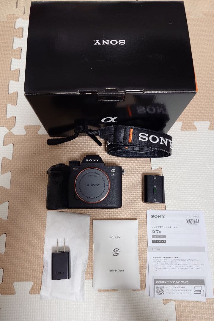 SONY α7Ⅳ ILCE-7M4ミラーレスカメラ　箱・バッテリー付き