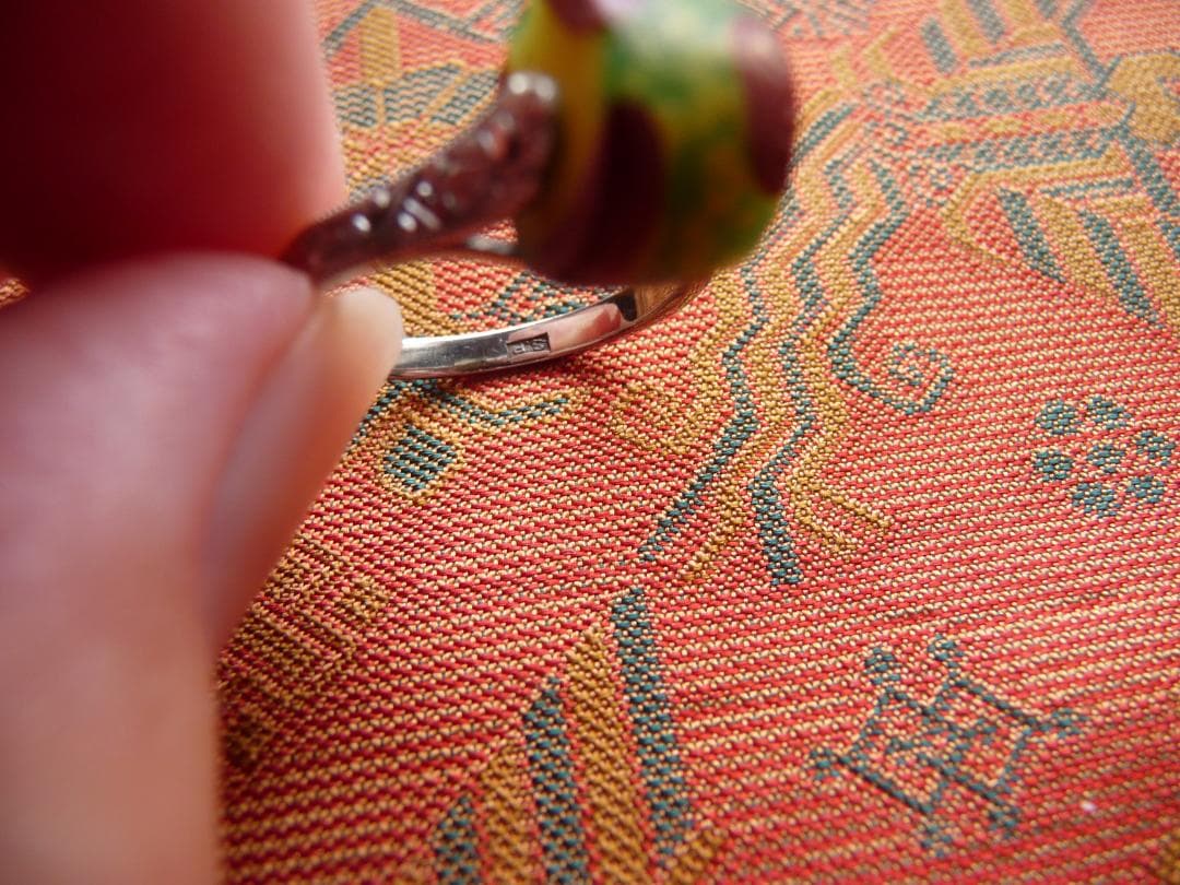 【なまひよ】heirlooms　超希少　パイワン族　伝世玉指環　歴史の証人