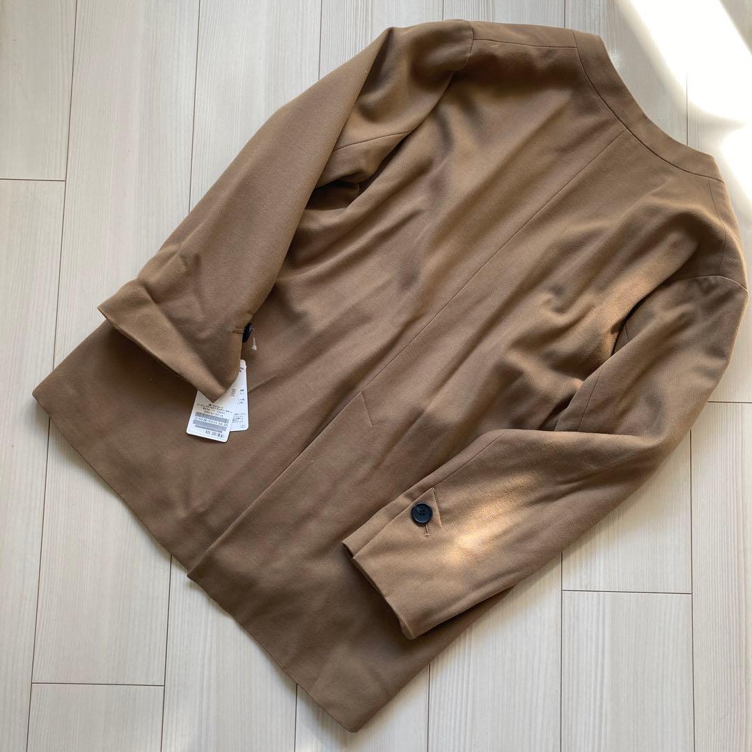 新品・未使用　Spick and Span ウールノーカラージャケット