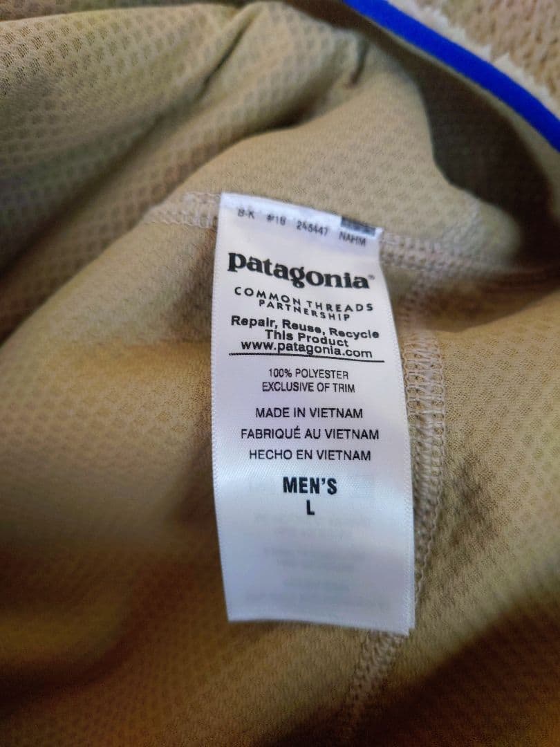 未使用 Patagonia パタゴニア レトロX フリース ベスト Lサイズ