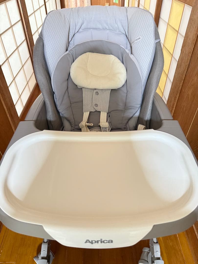 美品 ユラリズム　オート AC Aprica ハイローベッド&チェア