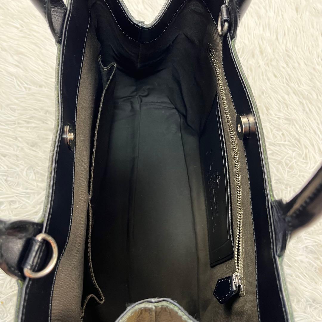 Vivienne Westwood 2way ショルダーバッグ レザー カーキ