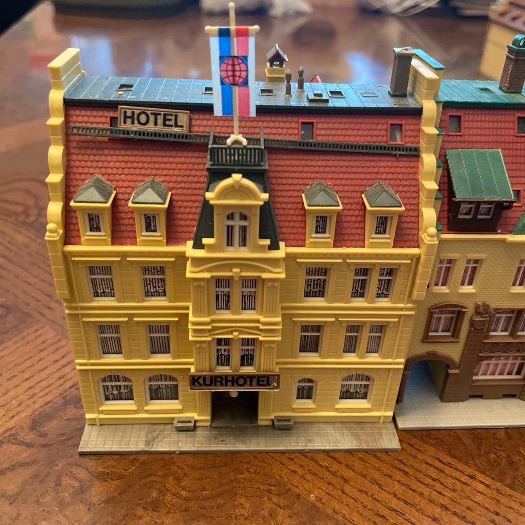 Nゲージ　海外ストラクチャー　欧州街並み繁華街kibri POLA 11点まとめ