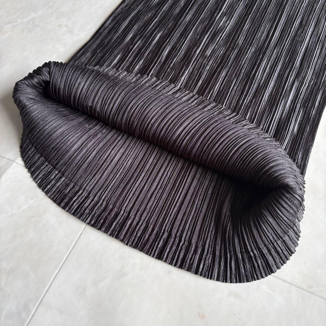 ISSEY MIYAKE プリーツ ハイネック ドルマン L カットソー